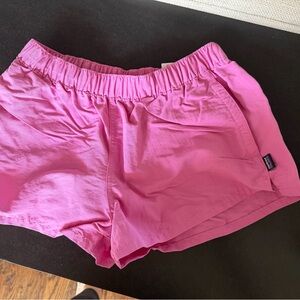 Patagonia Women's Athletic Shorts in Vibrant Pink